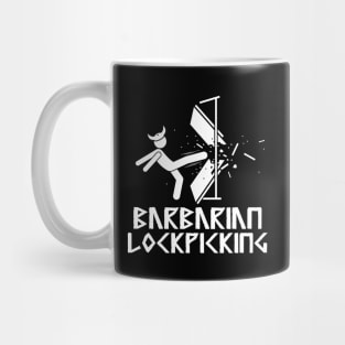 Barbarian Lockpicking Mug